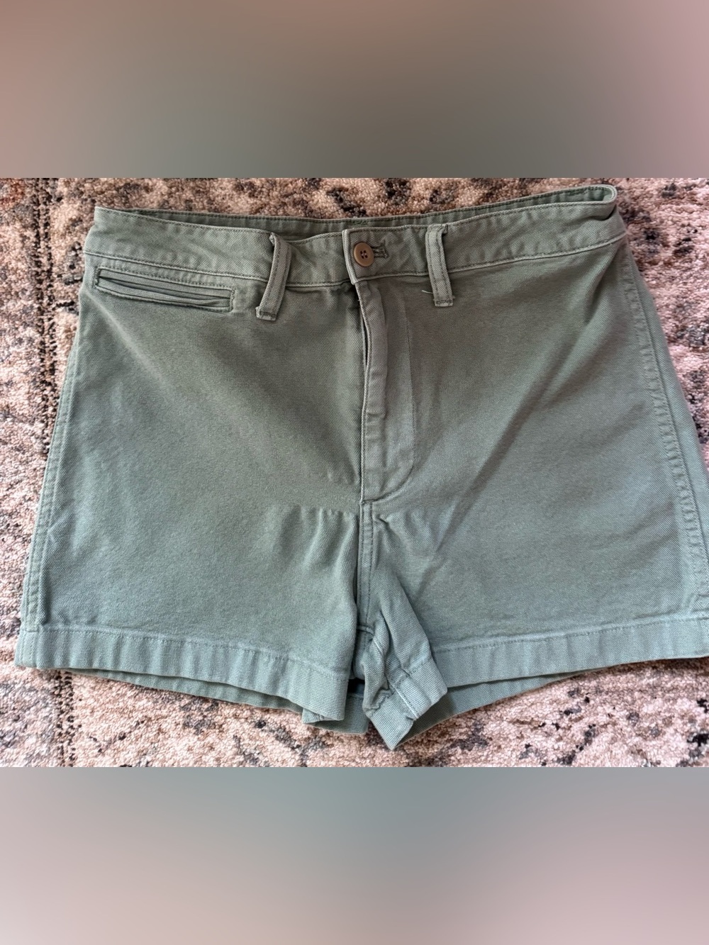 Madewell light green Jean shorts size 30